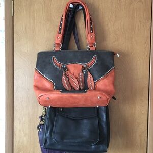FOSSIL & MONTANA WEST LEATHER PURSES